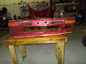 jdm silvia s13 front bumper and lower lip