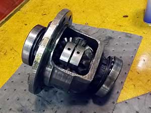 open diff rear end with JGY LSD installed